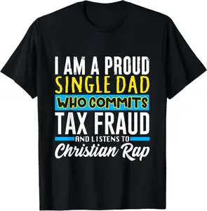 Commit Tax Fraud Weird Oddly Specific Meme Sarcastic Funny T-Shirt Pure Cotton Graphic Tees Menswear Top: Gifts for Men & Women