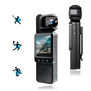 1080P Pocket Digital Camera,180° Rotatable Video Camera,6X Zoom Camera,Battery&USB Charging,Portable Video&Vlog Camera,One Touch Record,Sport DV Camcorder for Outdoor Sport,Travel,Streaming Camera,POV Camera,Premium Portable Camcorder,Men Gifts
