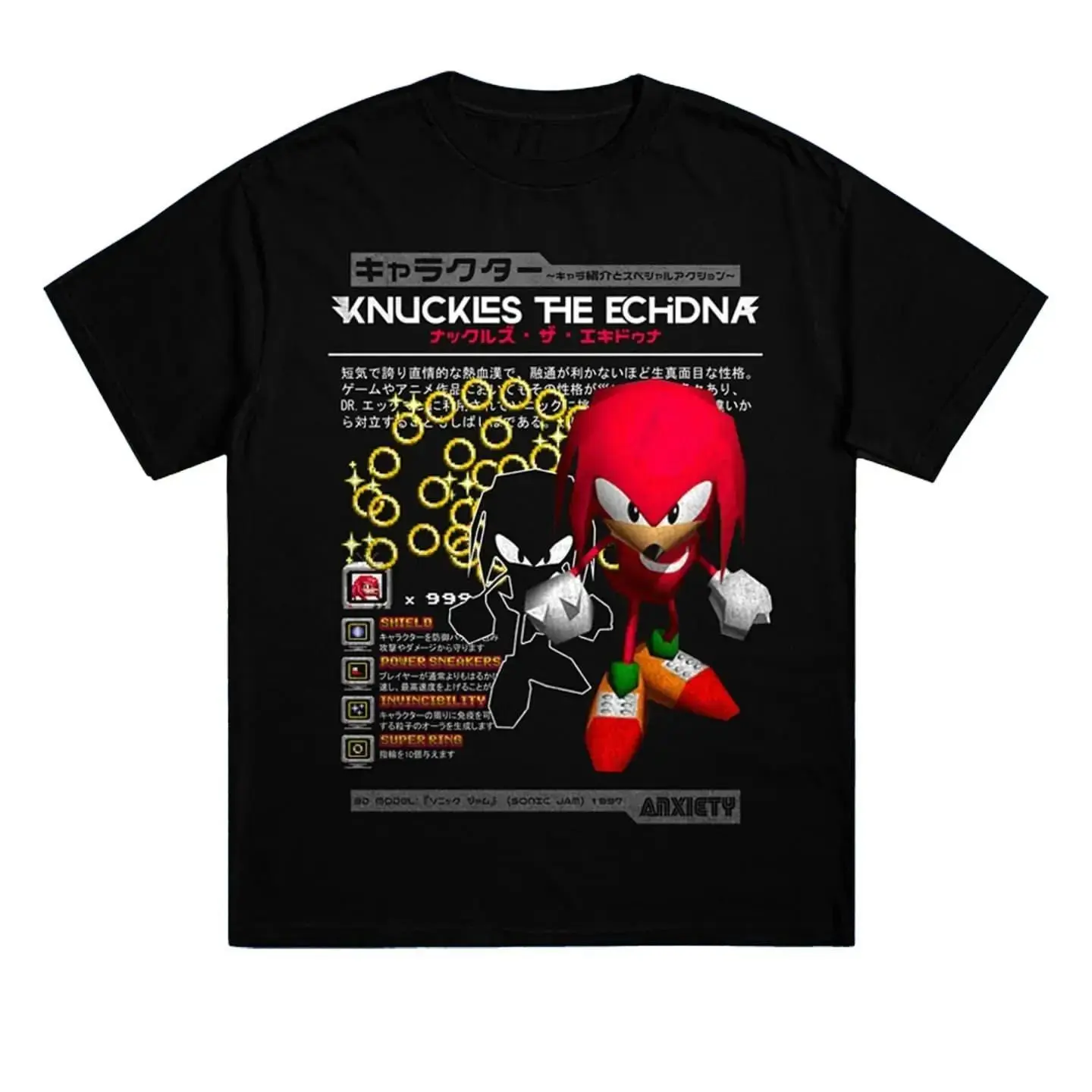 Knuckle the Hedgehog Unisex, Trending Shirt, Graphic Tee