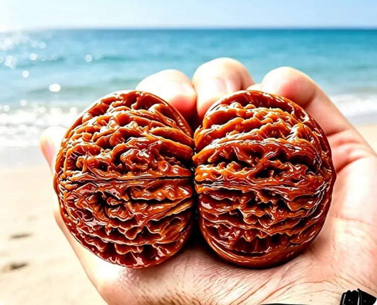 Unisex Natural Texture Walnut-Shaped Hand Massage Balls - Hand Therapy, Tactile Surface, Stress Relief Exercise Spheres, Rustic Look Table Decor, Pocket Sensory Toy, Housewarming & Holiday Gift for Adults