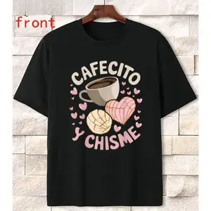 Elegant Unisex Horror Movie Villains Top with Mexican Concha Pastry Print