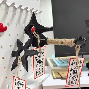 Cool Fridge Ninja Star Magnet, Decorative  Magnets for Office, Home & School, Funny Anime Theme Refrigerator Magnets for Kids