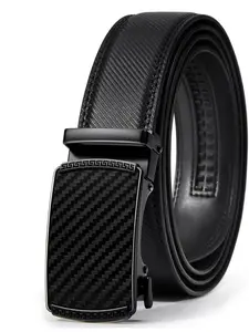 Men's belt, a casual everyday belt for men, equipped with an adjustable buckle and can be cut to fit the desired size Leather Belt