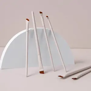 Angled Eyeliner Brush & Eyebrow Brush Set, 6 Counts/set Portable Makeup Brush Kit with Soft Bristles, Professional Makeup Tools for Women, Brush Set Cosmetic