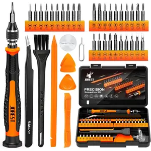 40Pcs Small Precision Screwdriver  (S2 Steel), Magnetic Screwdriver  with Torx T5 T6 T8, Mini Repair Tool Kit for Macbook, Computer, Laptop, iPhone, PS4 PS5, Xbox, Switch, Glasses, Watch Heavy Hanging Punching Bag Set