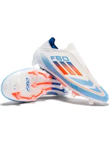 Men's High-End Seamless Football Shoes, Anti-Slip Durable Outdoor Lawn Soccer Shoes, Super Grip and Support, Fashionable and Stylish, Soccer Cleats, Football Boots