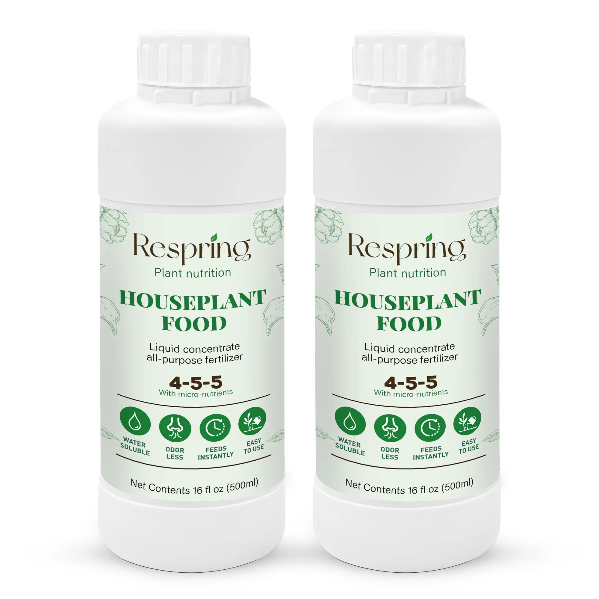 2 PACK Purived Houseplant Fertilizer | 16 fl oz All-Purpose Liquid Plant Fertilizer | All-Purpose Plant Food for Houseplants | Easy to Use | All-Natural | Groundwater Safe