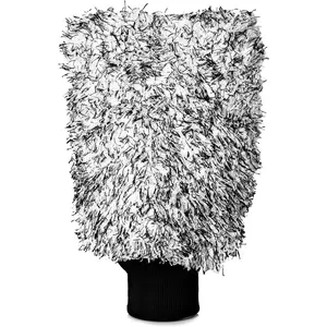Microfiber Car Wash Mitt, Car Sponge Wrapped in Soft, Plush Fiber Cloth Material, Safe Washing with Any Car Soap, Bucket, Foam Gun, Foam Cannon, Other Cleaning Supplies