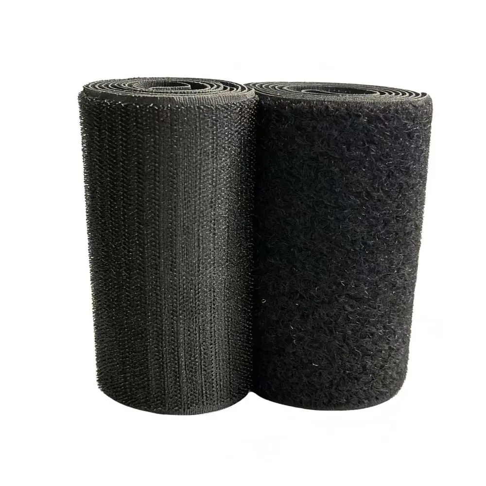 4 inch 100mm Beige Non-adhesive Versatile Hook and Loop fastener Tape Sewing on the hook loop DIY