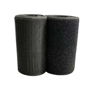 4 inch 100mm Beige Non-adhesive Hook and Loop fastener Tape Sewing on the hook loop DIY