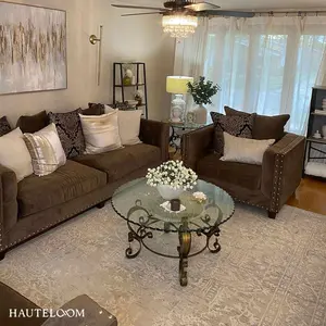 Bolsover Off-White Viscose Area Rug