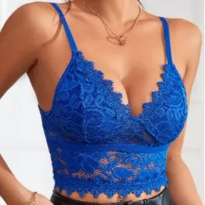 Women's Sexy Lacey Navel Short Bralettes Fabric Soft