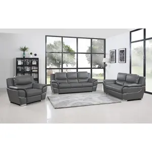 Alisona Leather  Sofa Set