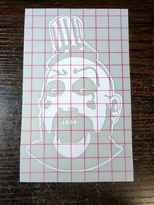 Captain Spaulding Killer Clown House of a 1000 Corpses Devils Rejects Vinyl Car Decal Sticker Handmade in USA Premium Outdoor Vinyl Water & UV Resistant Easy Application Decal