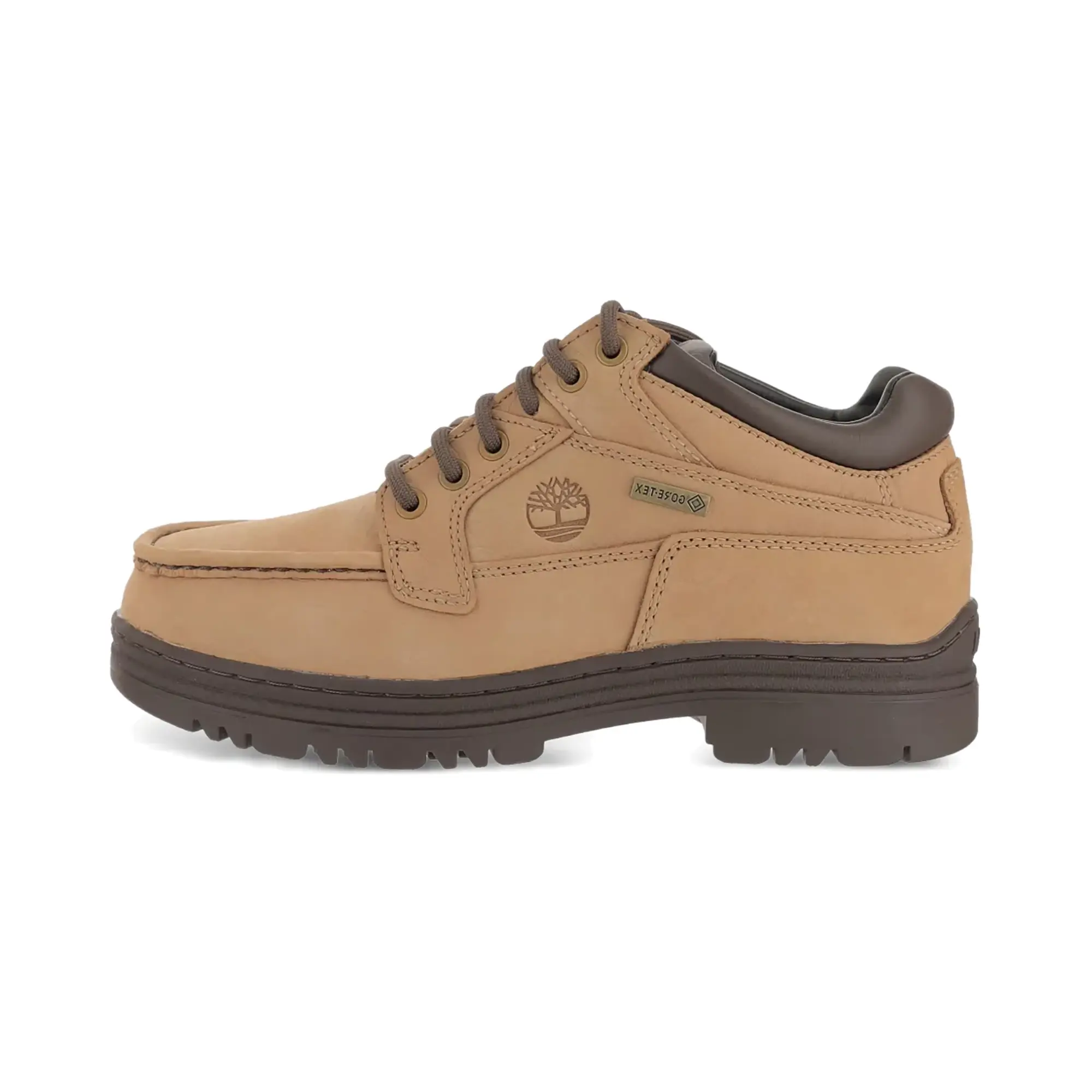 Heritage Mid Lace Up GTX Boots "Beige Nubuck / Dark Brown" TB0A2JU5AFH