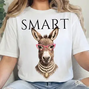 Comfort Colors Smart Ass Shirt, Smart Donkey Tee, Royal donkey popular t-shirt, summer gift