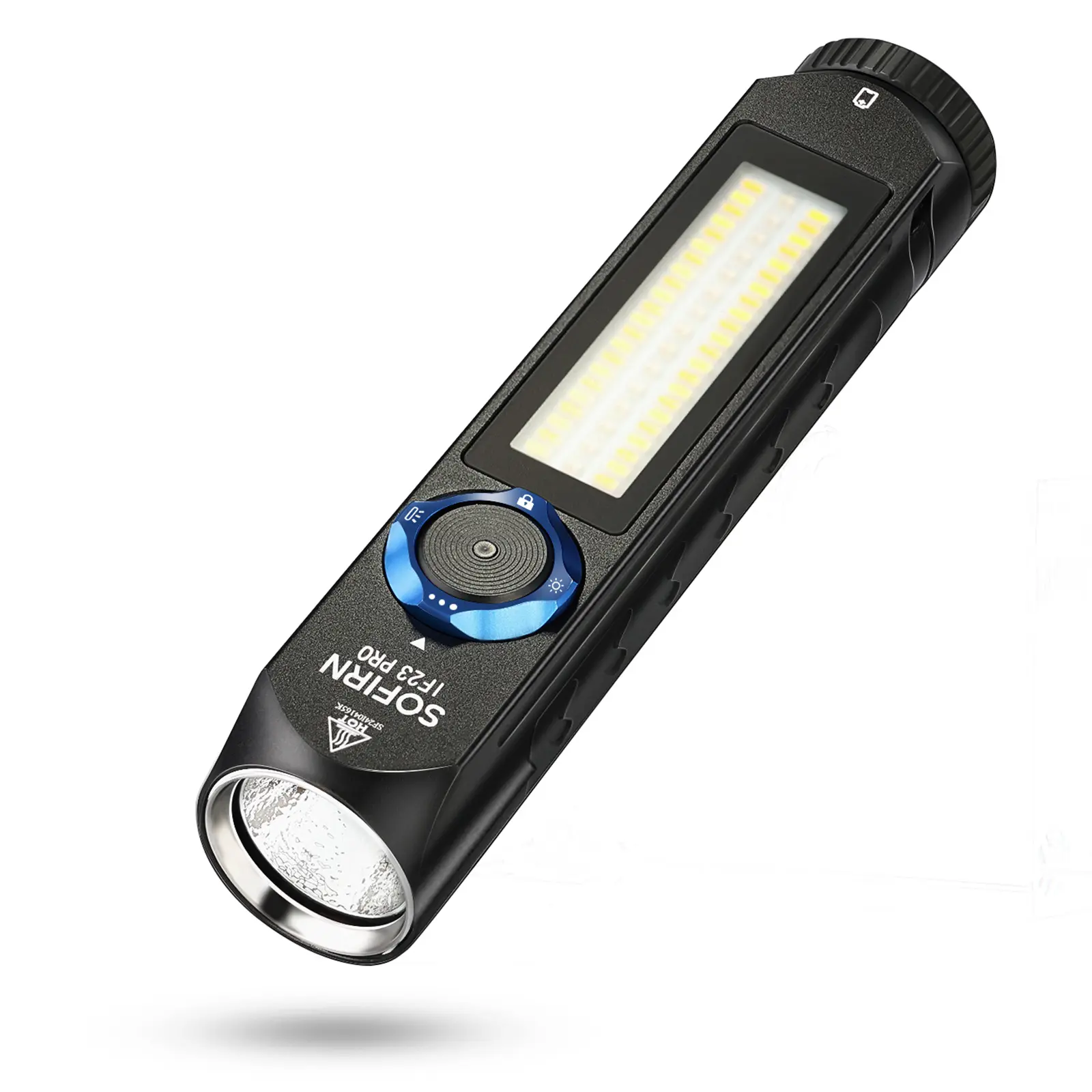 Sofirn IF23 PRO 5000LM EDC Rechargeable Flashlight with RGB & Side Light, Buck Driver