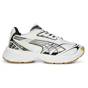 PUMA Mens Velophasis Technisch Lace Up Sneakers Shoes Casual - Off White