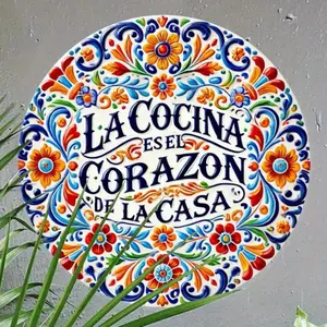 Hello Young Mexican letter wall art! Spanish vibe for kitchen – exotic decor! Art Wall Decoration, Artistic