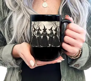 [Sale Up To 50%] Halloween Coffee Mug, Girls Will Be Girls Witch Mug, Feminist Witch Mug, Female Feminism, Girl Power Mug, Halloween Gift, Witchy Mug, Fall, Ceramic Mug, 11oz & 15oz