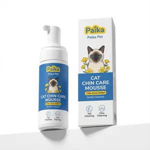 Pet Chin Care Mousse, Gentle Cleansing & Moisturizing Formula, Suitable for All Breeds, Enhances Skin Health, Easy Application