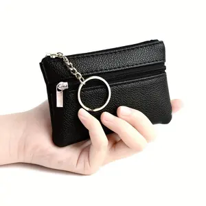 [Mini Coin Wallet] Small Wallet with Keychain, Stylish Wallet - Mini Coin Purse That Holds Coins