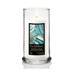 Courtside Market Earthly Pleasures Status Candle Glass 18 oz