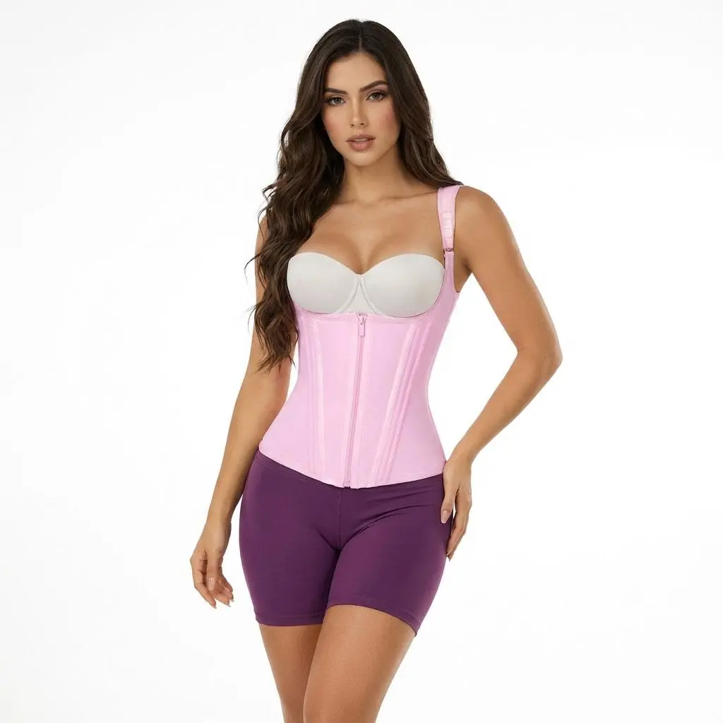 Plus Size Shapewear for Women XS to 3XL Adjustable Hook Eye Corset High Waisted Tummy Control Panty Snatched Curvy Aesthetic TikTok Viral Body Shaper Briefs Tops Fit Elastic Womenswear Compression