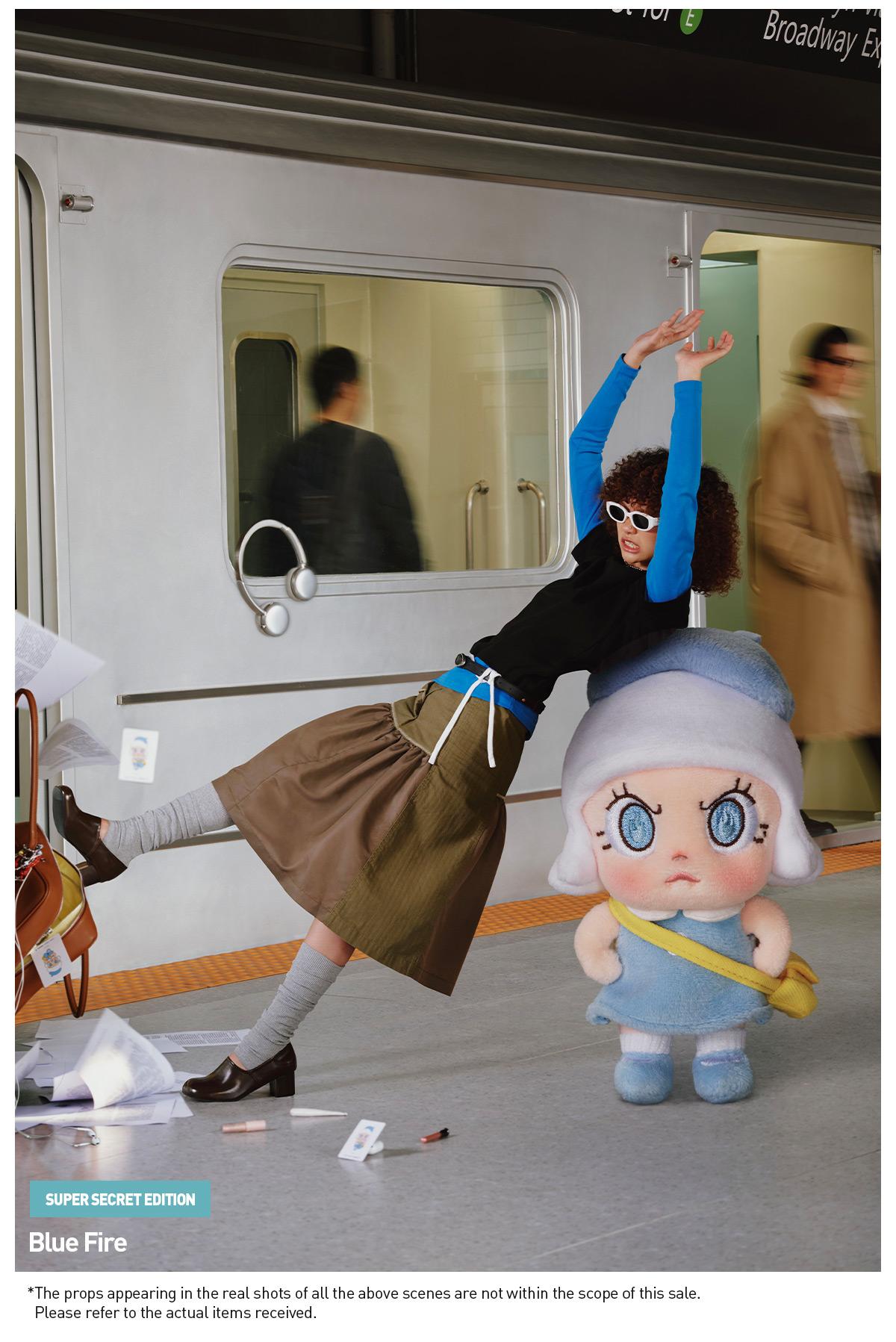 POP MART Angry Molly - Angry Energy Series Plush Pendant Blind Box