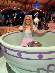 Teacups Skater Dress