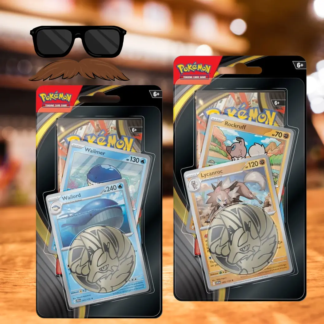 Mega Evolution Single Pack Blister [Wailord] [Lycanroc]  - ME01: Mega Evolution