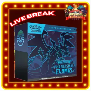 Pokemon TCG [ENG] Phantasmal Flames ETB- LIVE RIP ONLY