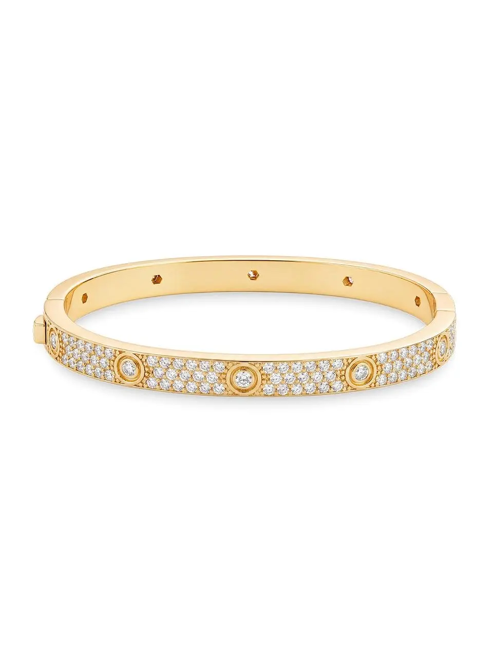 Lumière Clear CZ Bangle