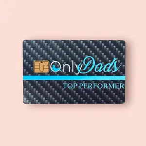 OnlyDads Top Performer Blue Holographic Credit Card Sticker Debit Skin Decal Cover Waterproof Vinyl Easy To Apply