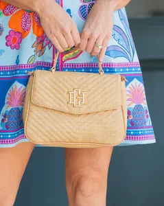 CAROLINE HILL - Sinclair Quilted Crossbody Natural VQ