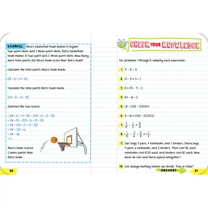 Everything You Need to Ace Pre-Algebra and Algebra 1 in One Big Fat Notebook