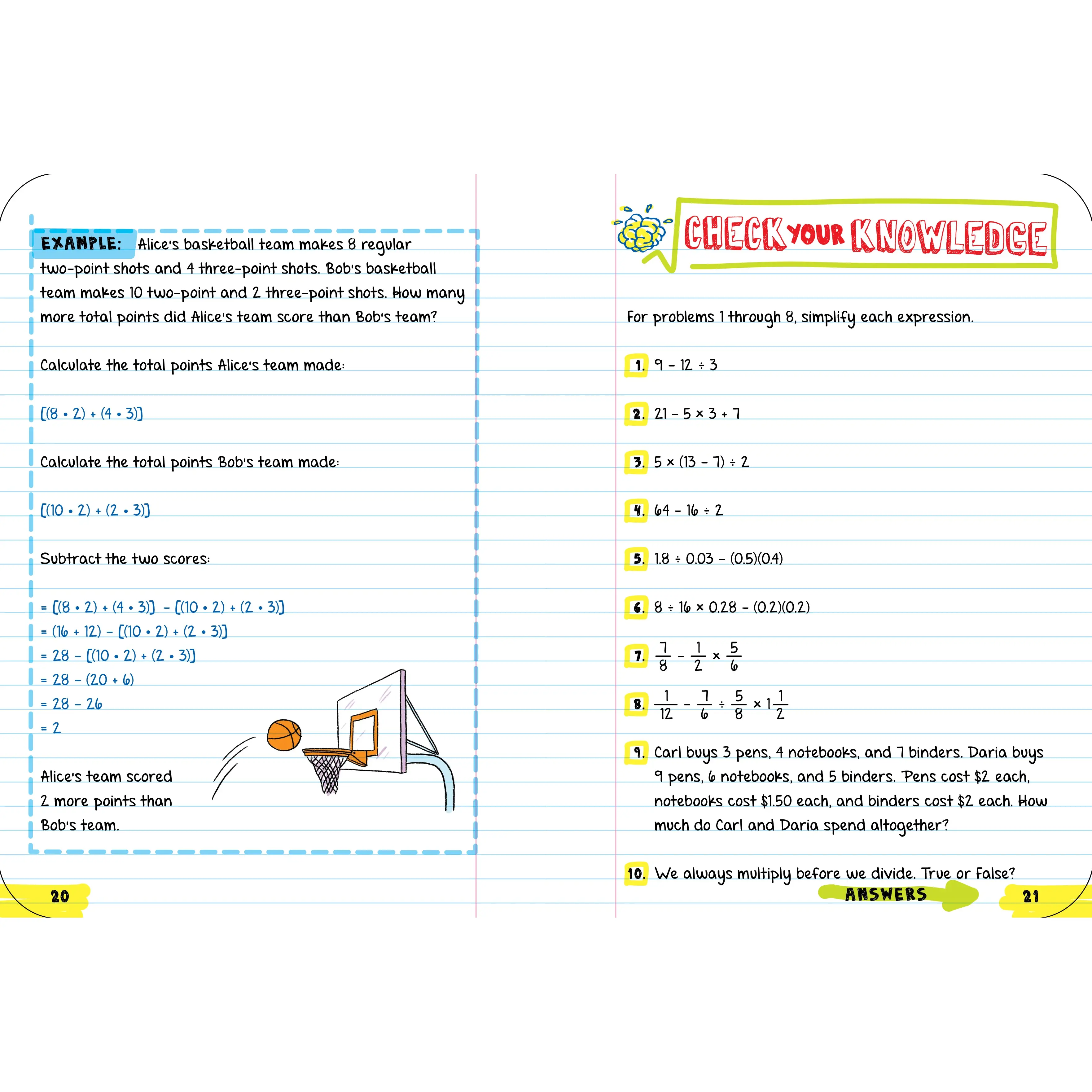 Everything You Need to Ace Pre-Algebra and Algebra 1 in One Big Fat Notebook Everything You Need to Ace Pre-Algebra and Algebra 1 in One Big Fat Notebook