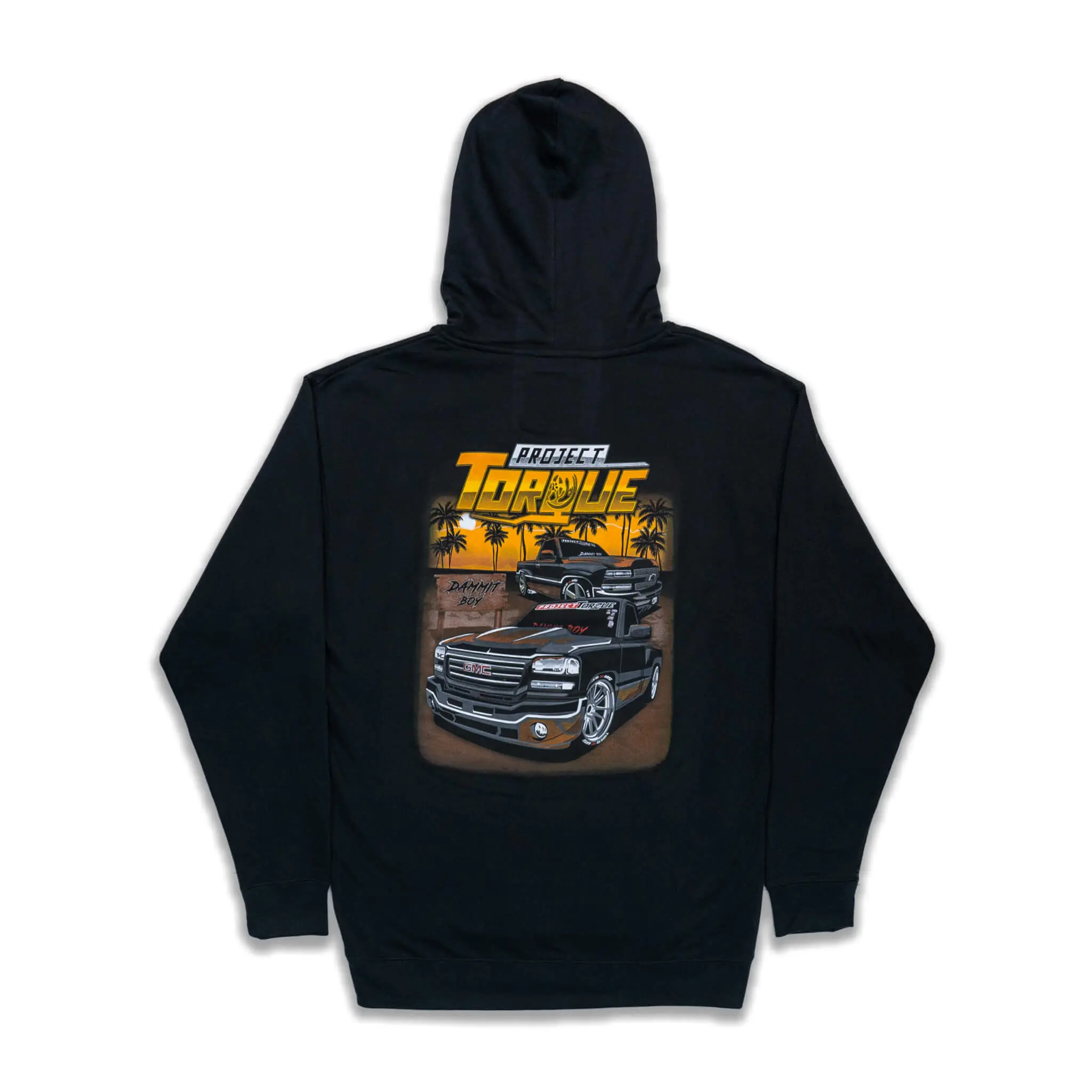 GMC and SILVERADO HOODIE Two Sided , project torque hoodie, trending unisex for men, women