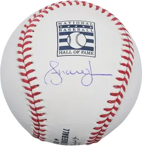 Andruw Jones Atlanta Braves Autographed Hall of Fame Logo Baseball - Fanatics Authentic Certified