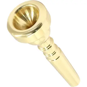 7C Trumpet Mouthpiece, Brass Trumpet Mouthpiece Replacement  Plated Trumpet Instrument Accessories for Beginners, Professionals Players