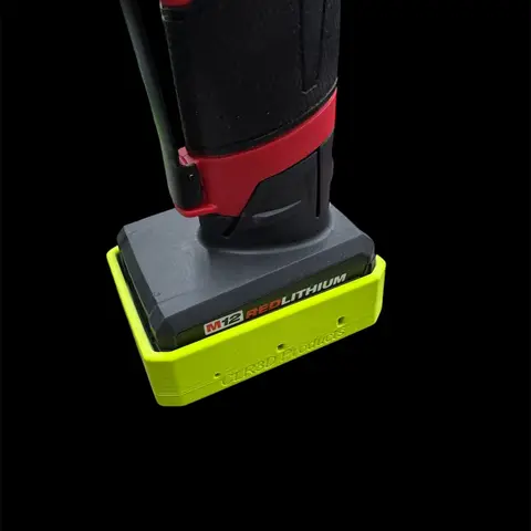 M12 Milwaukee 5.0 High OUTPUT Magnetic Battery Cover  CLR-MT2450