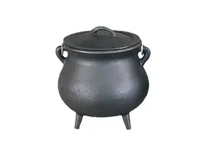 Plain Cast Iron Cauldron (7 in.)