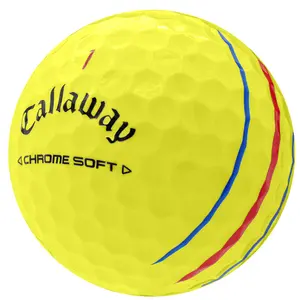 Callaway Chrome Soft Yellow Triple Track - Good Golf Balls