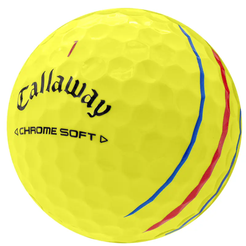 Callaway Chrome Soft Yellow Triple Track - Good Golf Balls