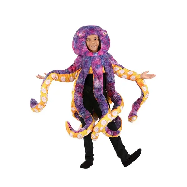 Child Purple Octopus Costume