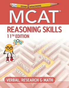 USED-Examkrackers MCAT 11th Edition Reasoning Skills: Verbal, Research & Math by Jonathan Orsay (Paperback)