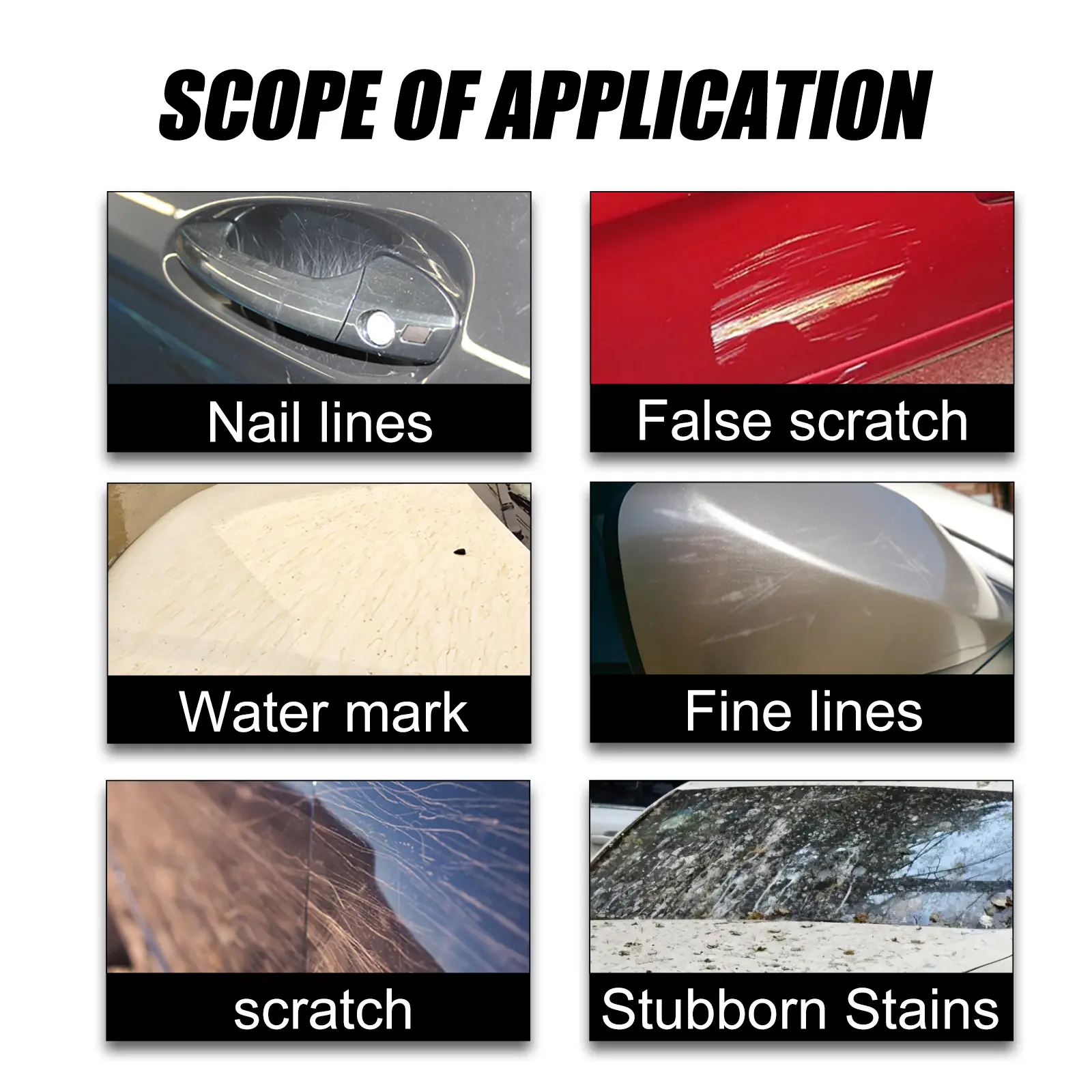 Car Scratch Remover Cloth, Car Scratch Repair Paint Polishing Scratch Refurbishment Maintenance Wipe