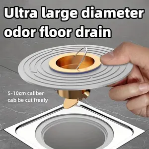 Brass Floor Drain Core Fast Drainage Odor And Insect Proof Bathroom Drain Sink Strainer Shower Backflow Preventer Filter Plug