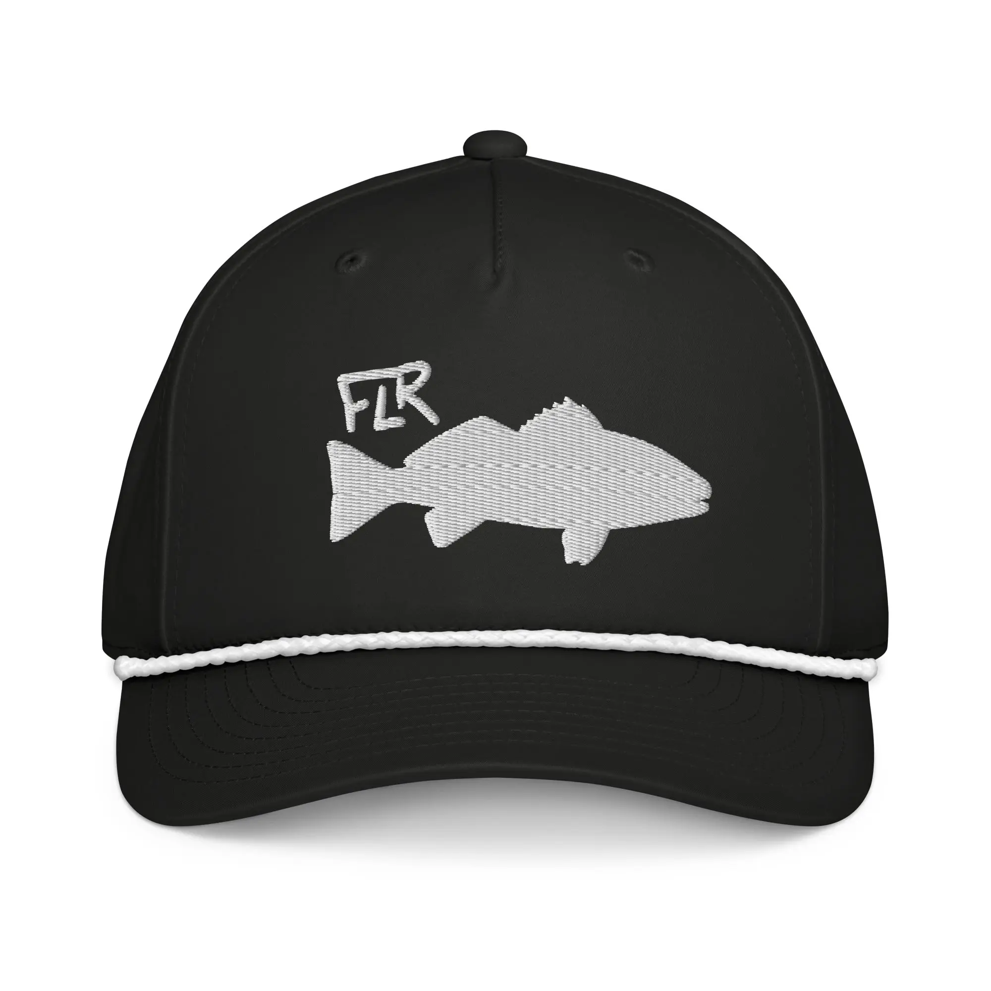 FLR Redfish Silhouette Rope Hat | Florida Inshore Fishing Cap