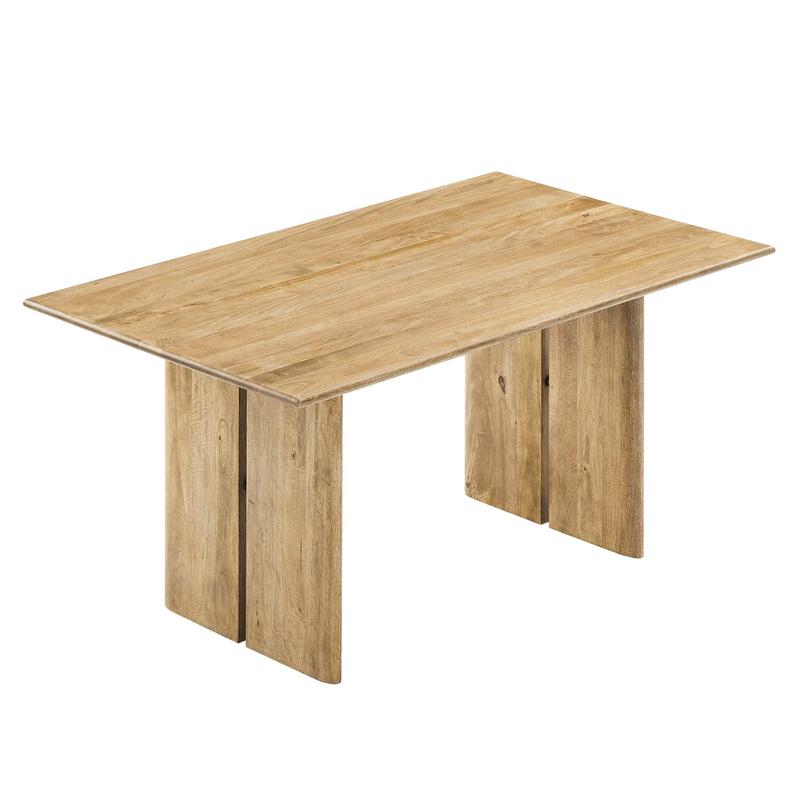 Amistad 60" Wood Dining Table in Oak